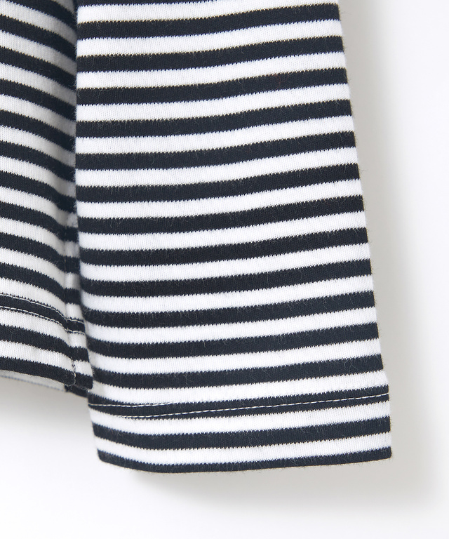 ロゴ刺繍 クルーネック Tシャツ