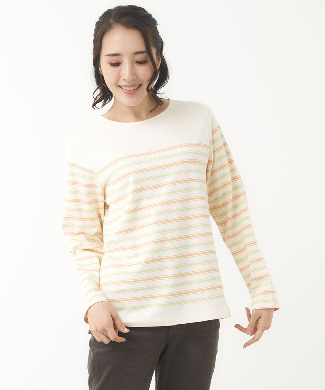 パネルボーダー Tシャツ