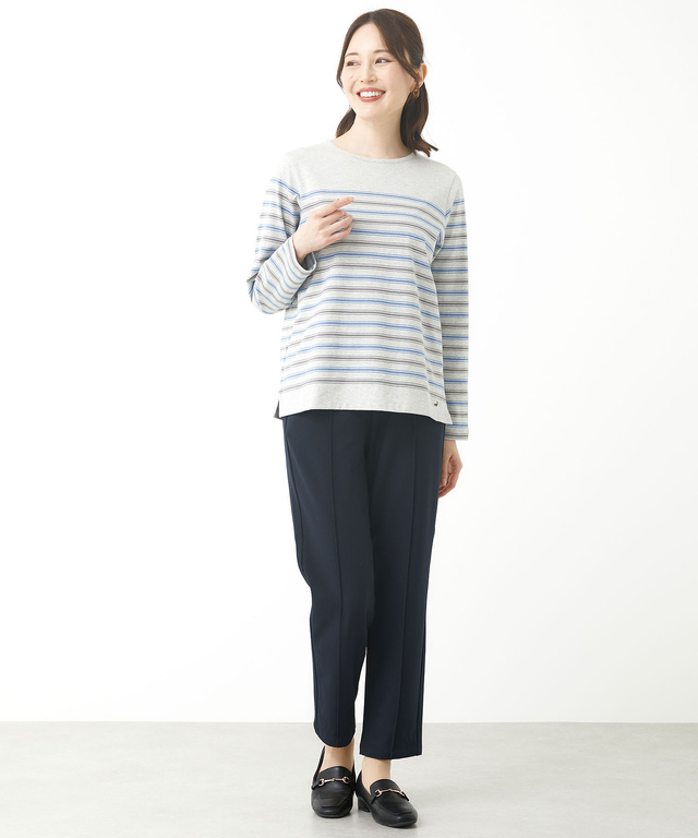 パネルボーダー Tシャツ