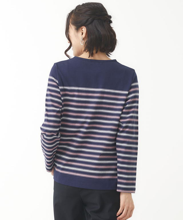 パネルボーダー Tシャツ