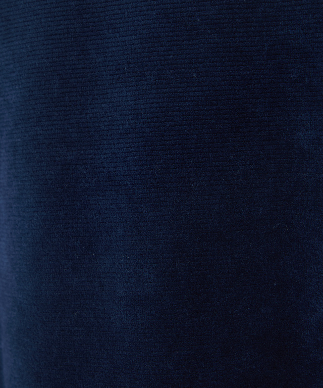 コーデュロイ風 カット カーディガン