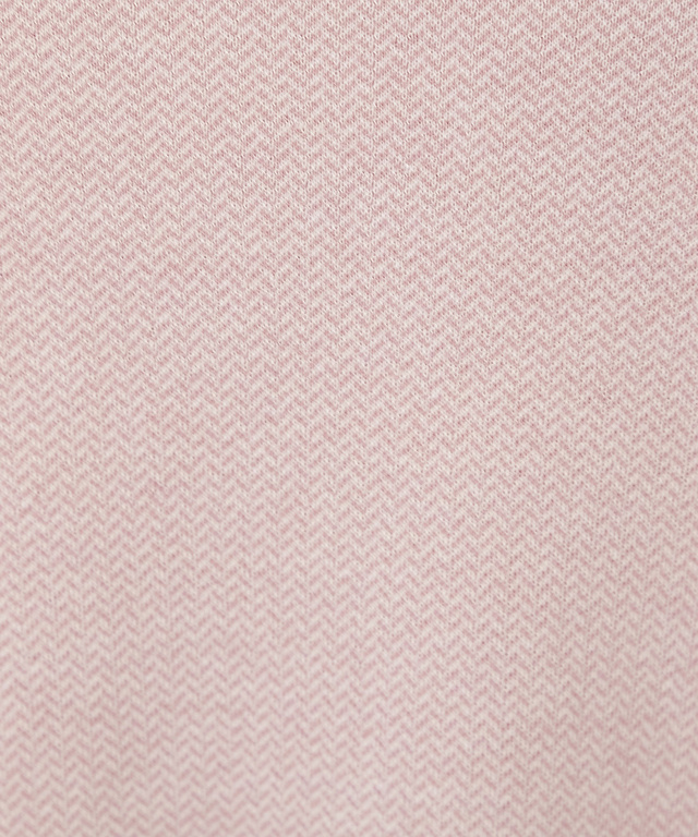 ヘリンボーン ハイネック カットソー