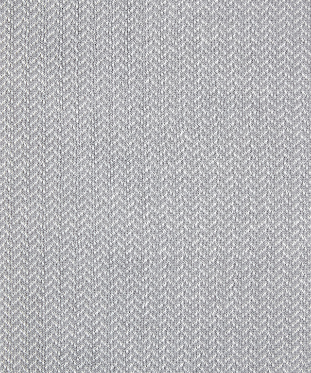 ヘリンボーン ハイネック カットソー