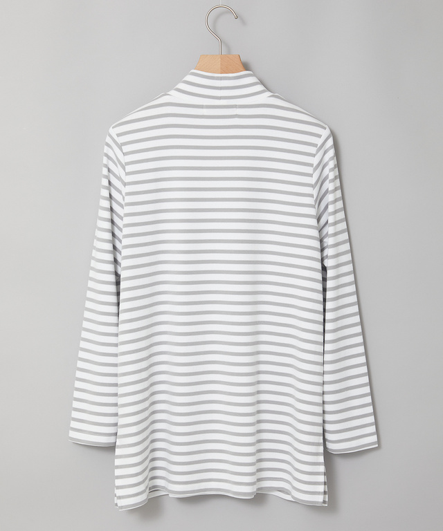 スムース ハイネック カットチュニック