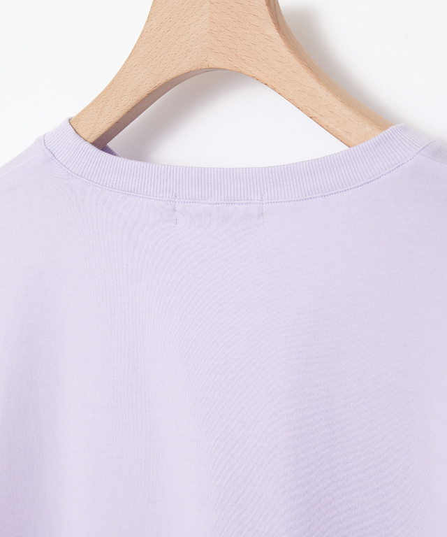 コットンブレンド ワイドシルエット Tシャツ