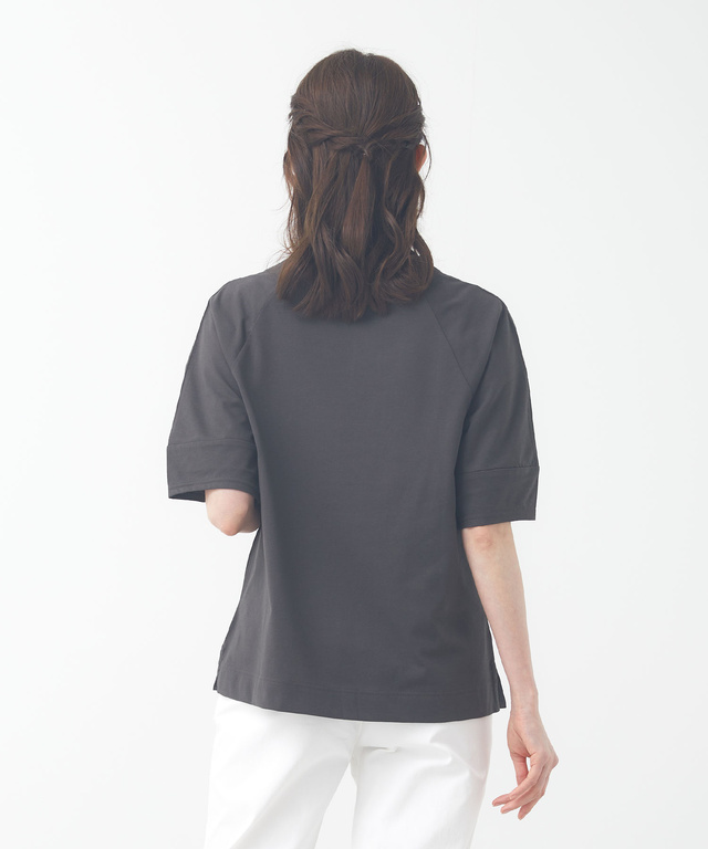 プレーティング天竺 ラグラン Tシャツ
