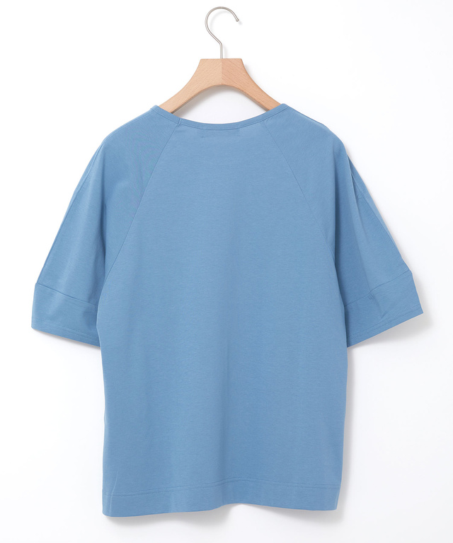 プレーティング天竺 ラグラン Tシャツ