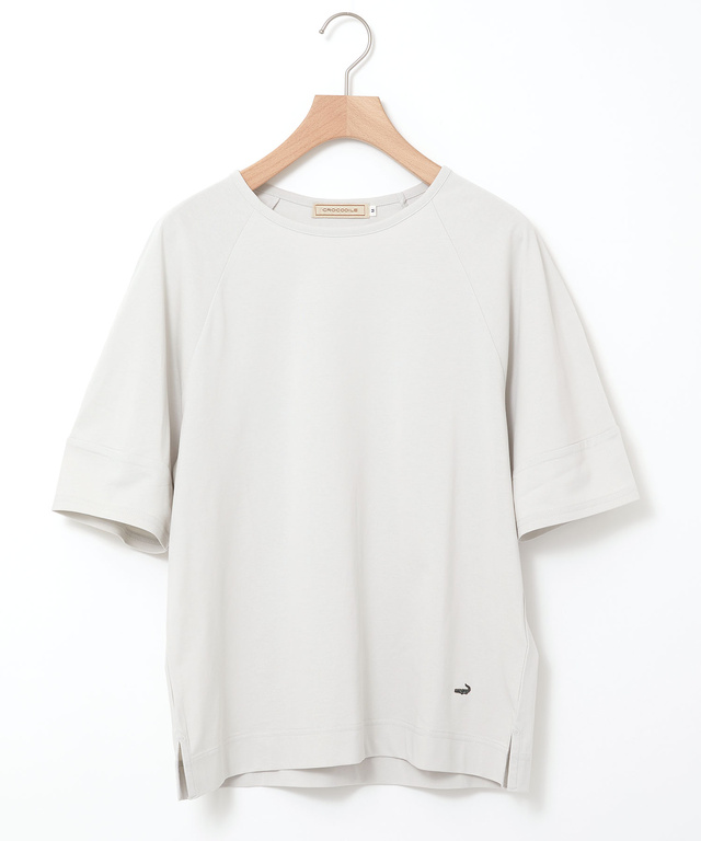 プレーティング天竺 ラグラン Tシャツ