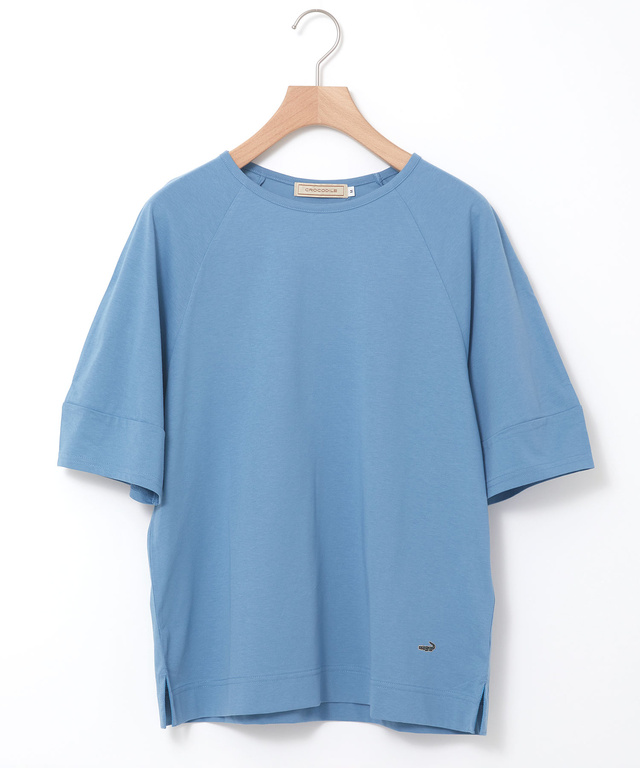 プレーティング天竺 ラグラン Tシャツ