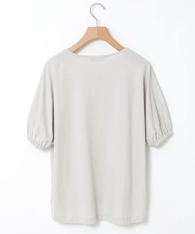 スノーリネン タックデザイン Tシャツ【接触冷感】