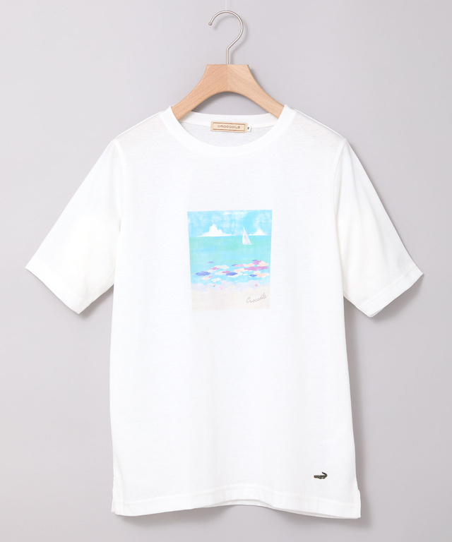 モチーフプリント Tシャツ