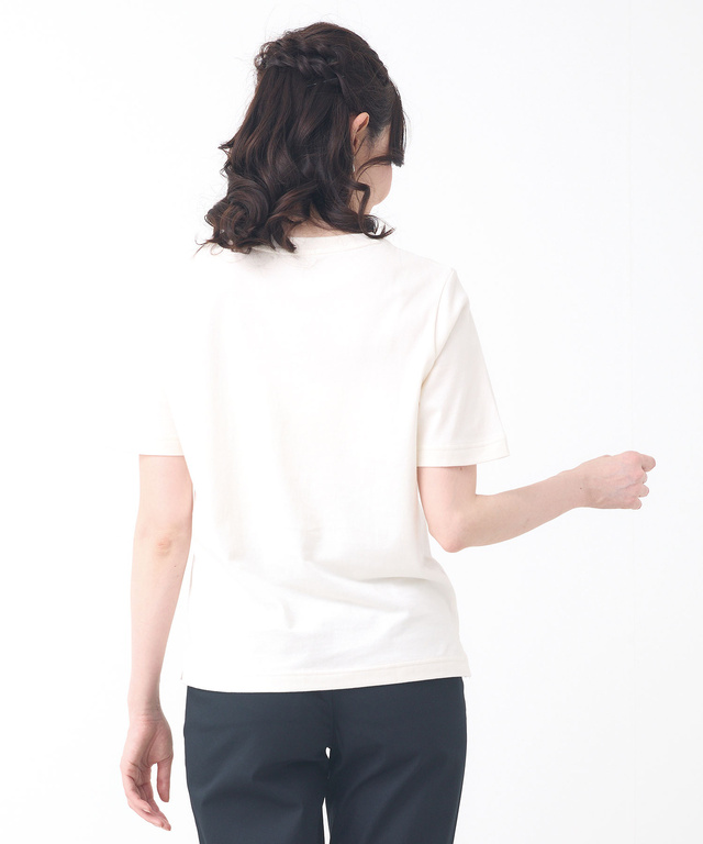 コットン ロゴプリント Tシャツ
