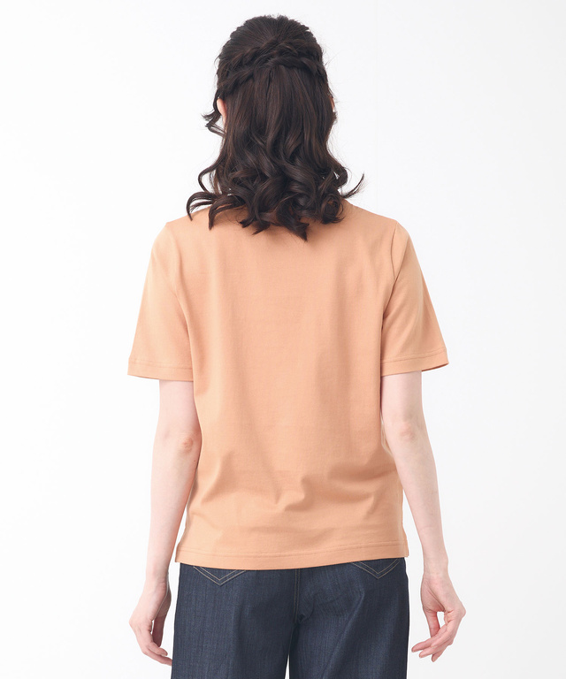 コットン ロゴプリント Tシャツ