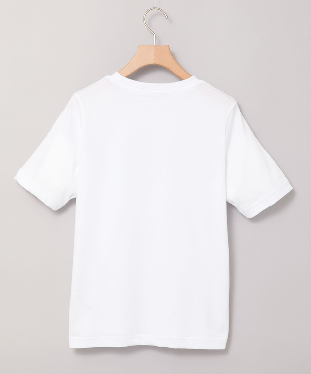 プレーティング天竺 ロゴプリント Tシャツ【一部店舗限定】