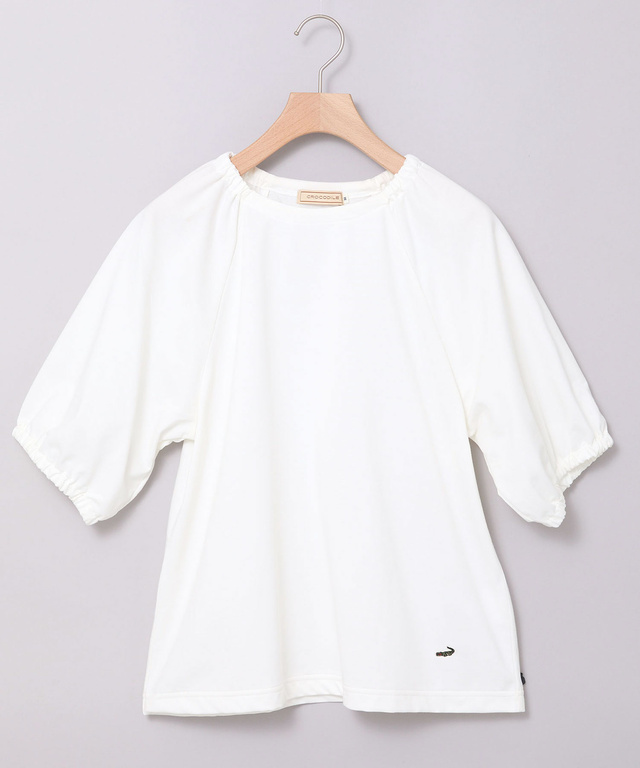 ギャザースリーブ デザイン カットソー【一部店舗限定】