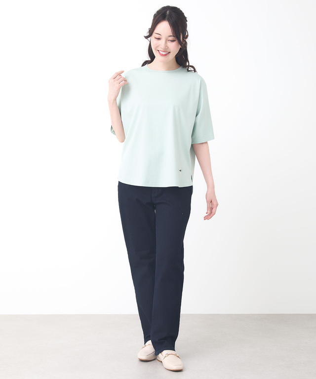 シルケットコットン Tシャツ