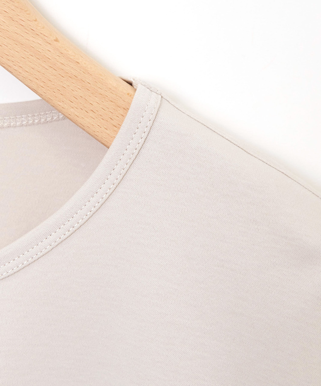 シルケットコットン Tシャツ