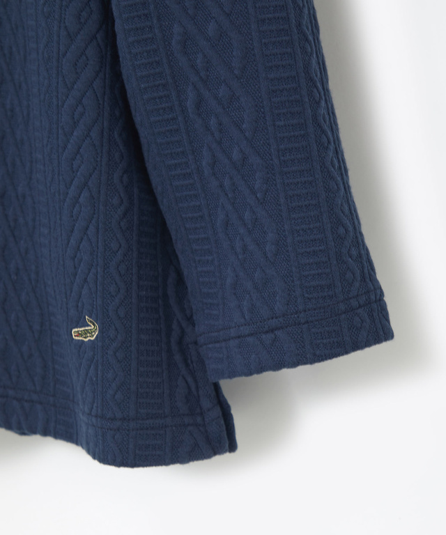 ケーブルジャカード ハイネック カットソー【一部店舗限定】