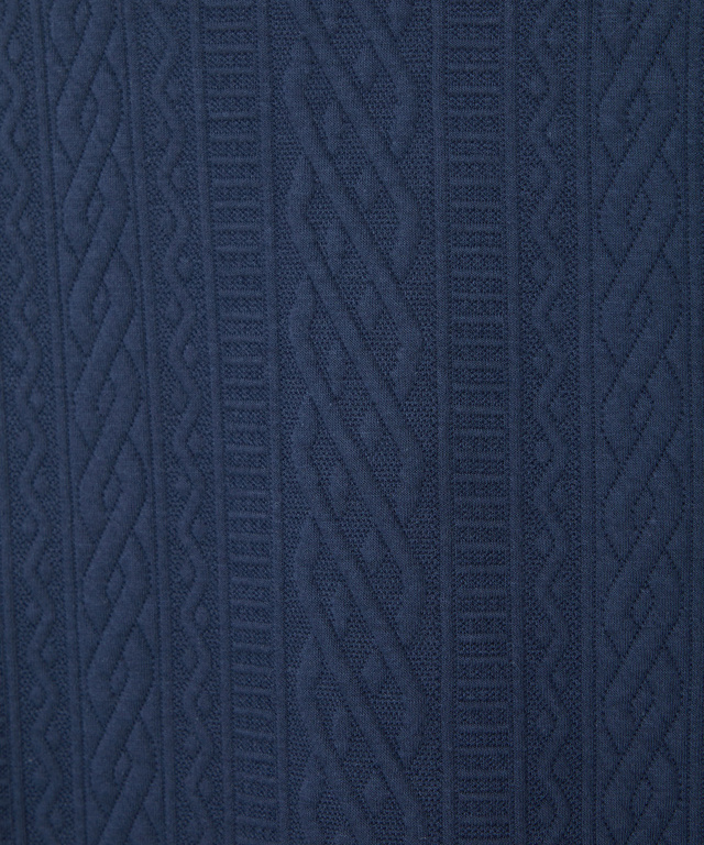 ケーブルジャカード ハイネック カットソー【一部店舗限定】