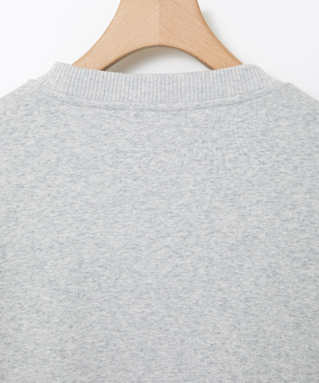 クルーネック リブ カットソー