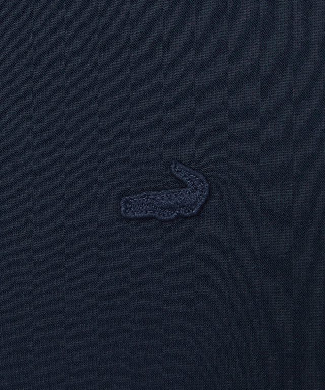 クルーネック リブ カットソー