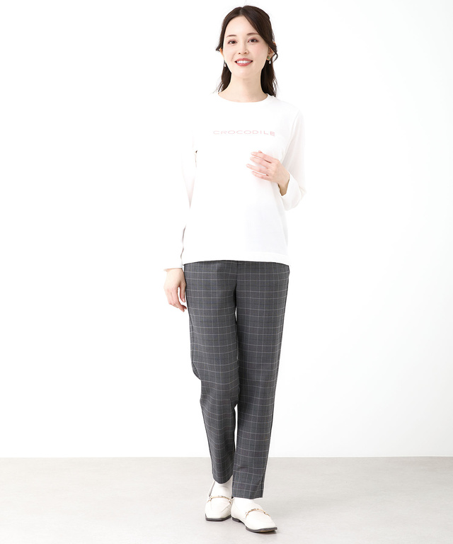 ロゴプリント 長袖 Tシャツ【一部店舗限定】