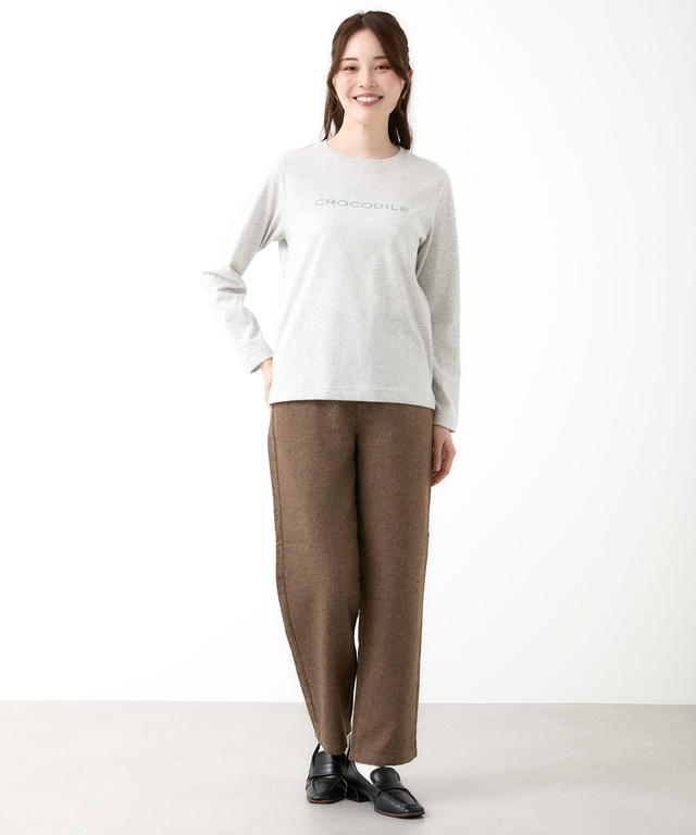 ロゴプリント 長袖 Tシャツ【一部店舗限定】