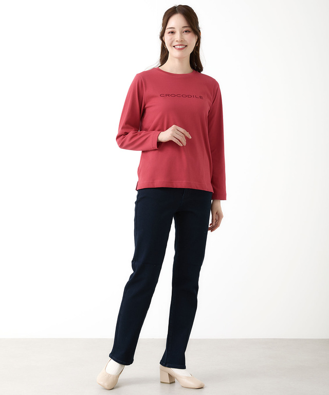 ロゴプリント 長袖 Tシャツ【一部店舗限定】