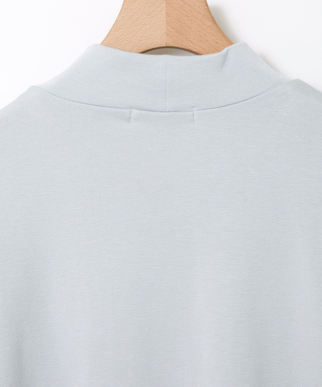 ミニ裏毛 ハイネック カットソー【一部店舗限定】