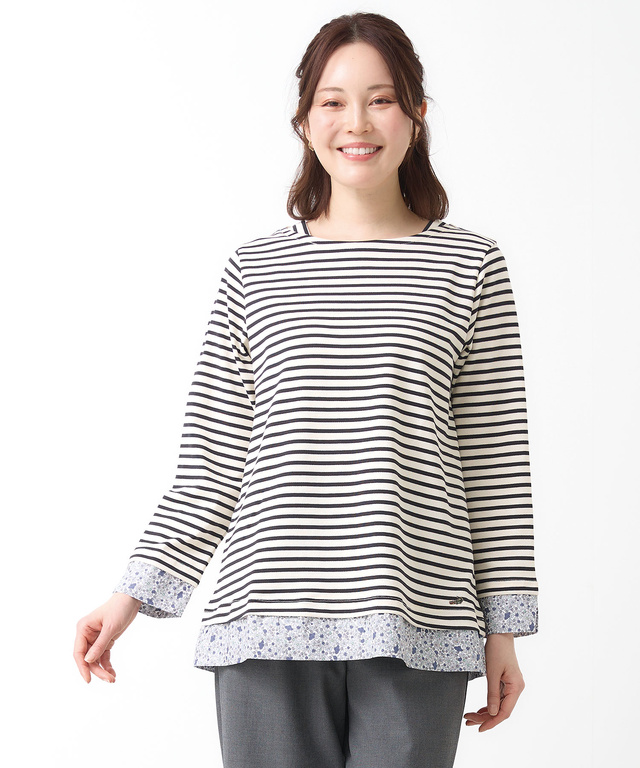 ボーダー ドッキング チュニック