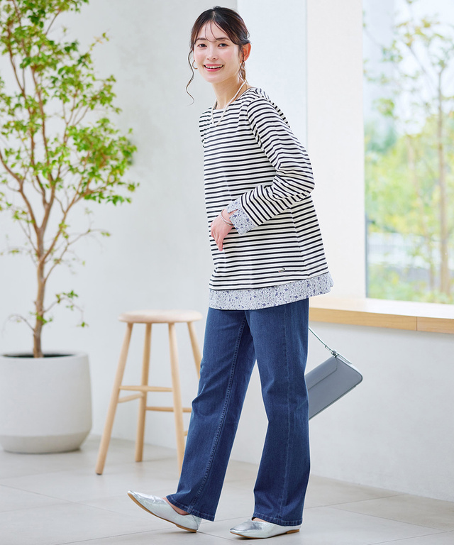 ボーダー ドッキング チュニック