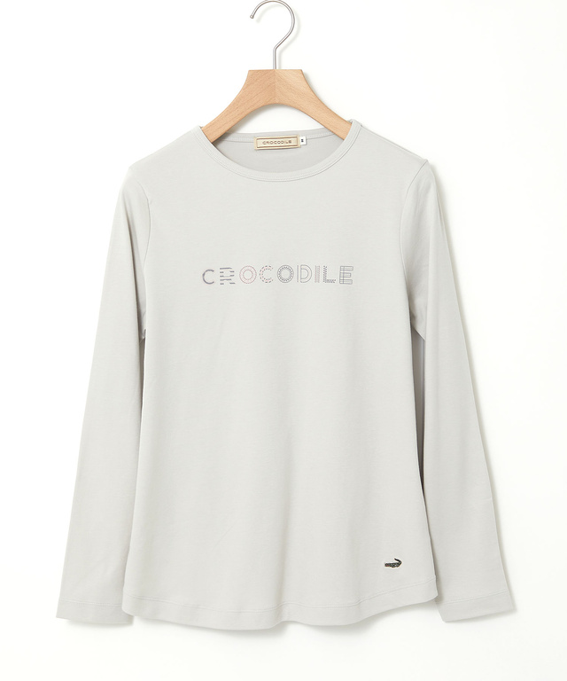 スムース ロゴプリント Tシャツ