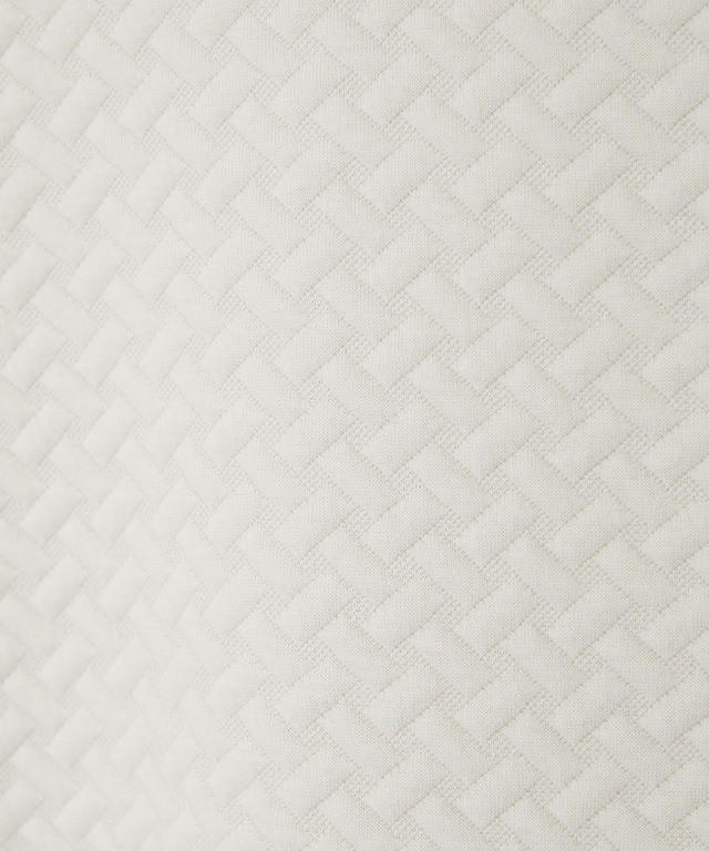 格子柄 ジャカード カーディガン