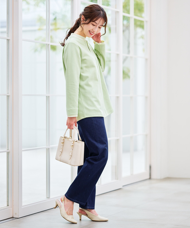 ドッキング ハイネック チュニック【オンラインショップ・一部店舗限定】