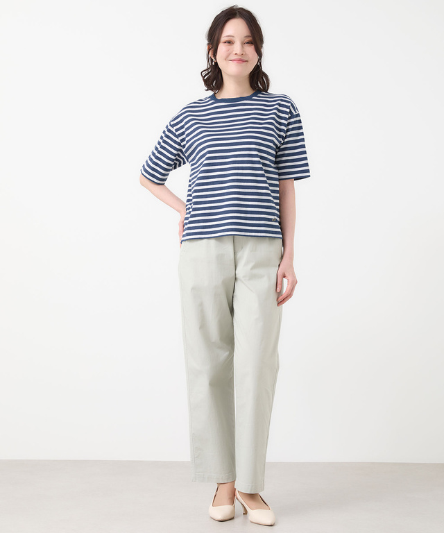 天竺 ボーダー Tシャツ