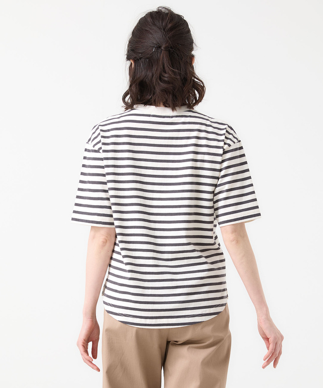 天竺 ボーダー Tシャツ