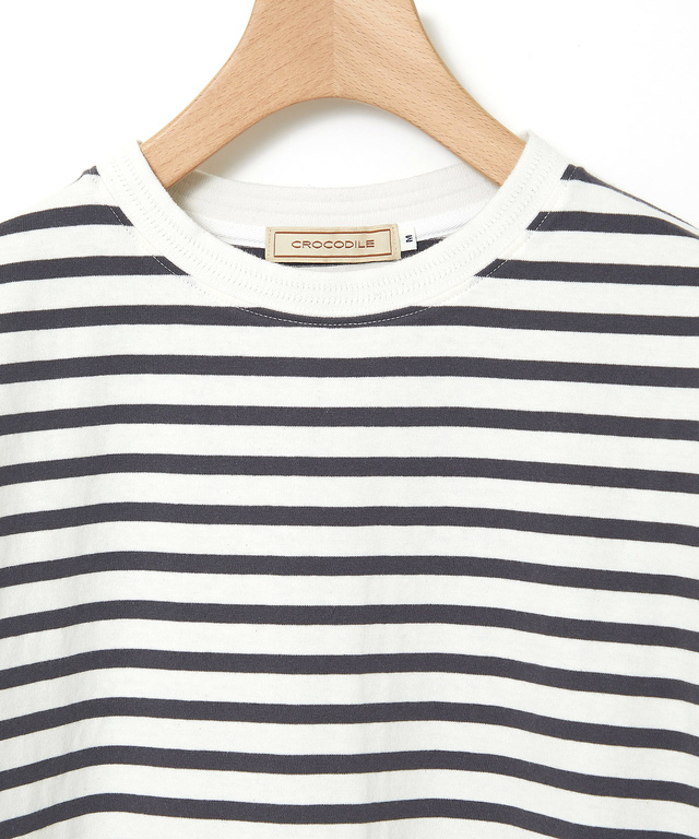 天竺 ボーダー Tシャツ