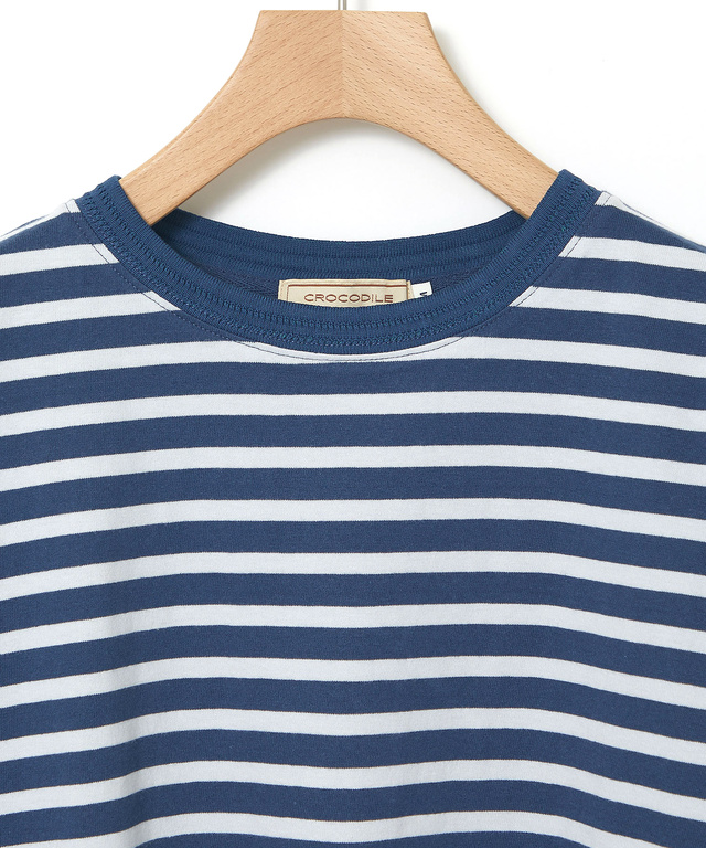 天竺 ボーダー Tシャツ