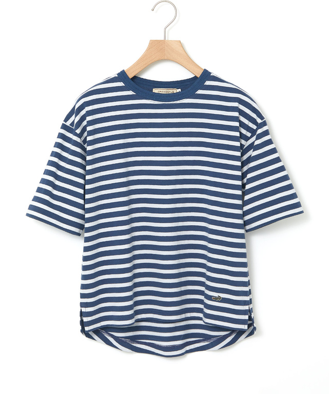 天竺 ボーダー Tシャツ