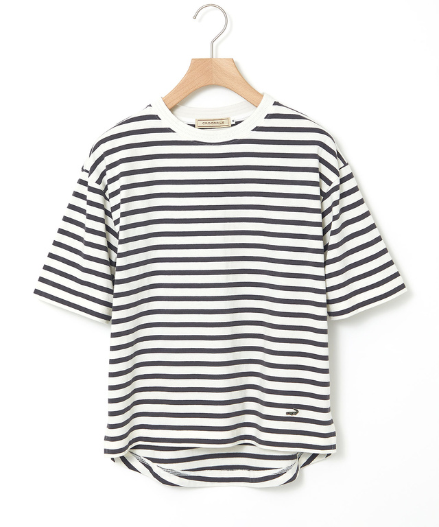 天竺 ボーダー Tシャツ