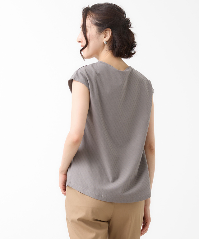 スノーコットン フレンチフリーブ カットソー【接触冷感】