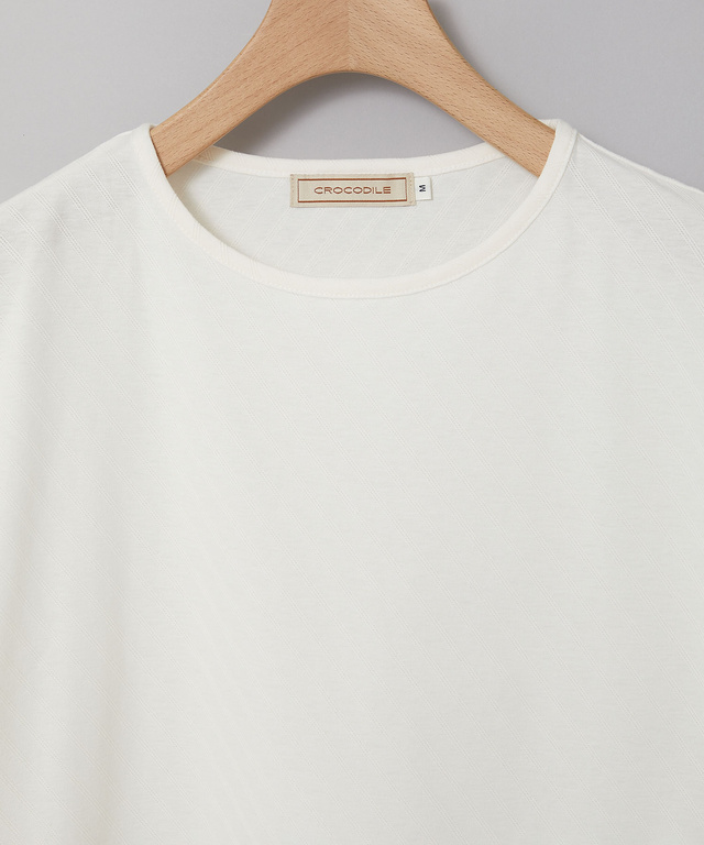 スノーコットン フレンチフリーブ カットソー【接触冷感】