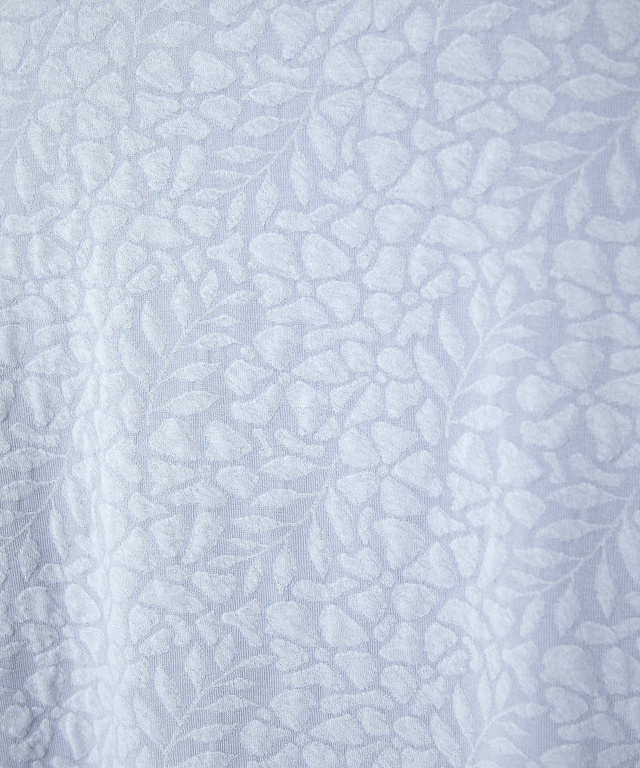 ボタニカル柄 ジャカード カットソー