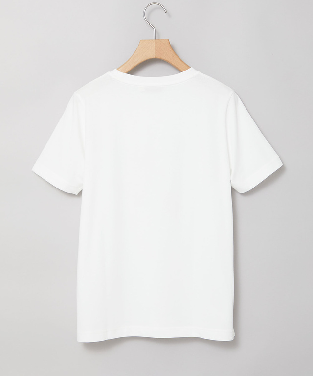 プレーティング天竺 モチーフプリント Tシャツ【UVカット】