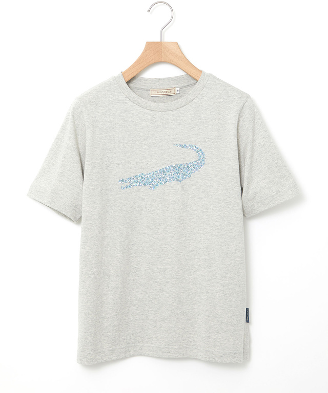 モチーフプリント 天竺 Tシャツ【UVカット】【オンラインショップ・一部店舗限定】