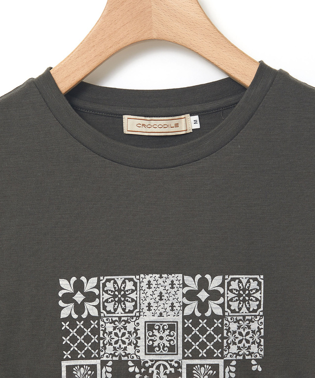 天竺 プリント Tシャツ【オンラインショップ・一部店舗限定】
