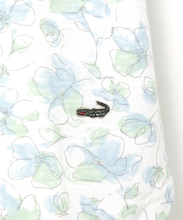 花柄 チュニック Tシャツ【UVカット】【オンラインショップ・一部店舗限定】