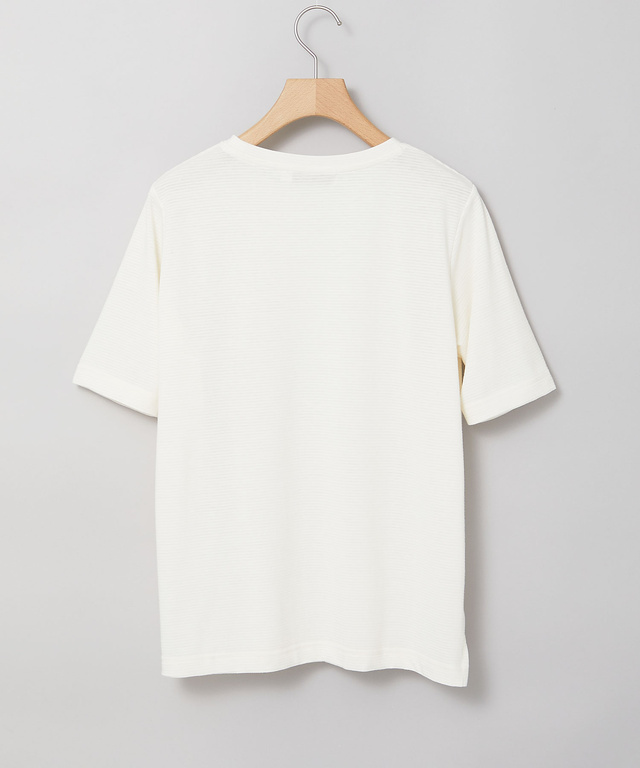 リップルボーダー 半袖 Tシャツ【オンラインショップ・一部店舗限定】