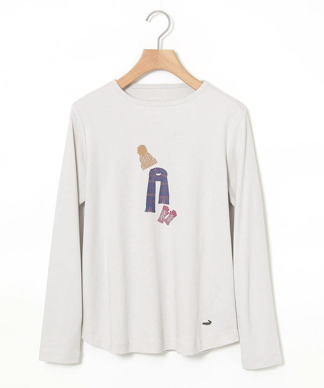 スムース プリント Tシャツ