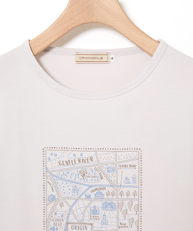 長袖 プリント Tシャツ【オンラインショップ・一部店舗限定】